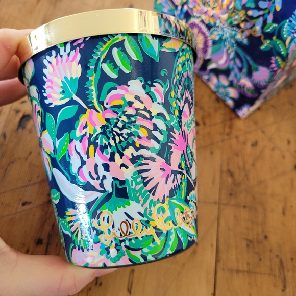 Lilly Pulitzer High Tide Navy Scented Candle New - Picture 5 of 5